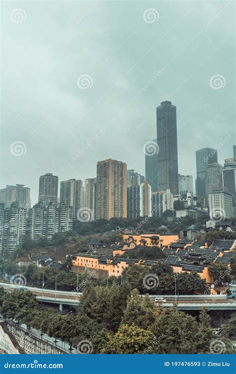 Architecture In Chongqing Editorial Stock Photo Image Of Cityscape