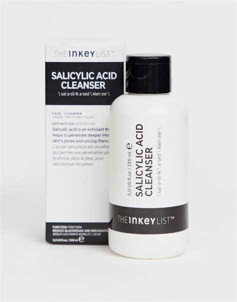 The Inkey List Salicylic Acid Cleanser 150ml No Colour Glamiro