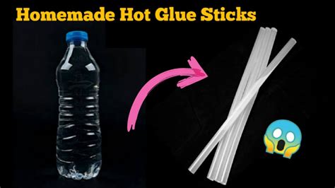 Homemade Hot Glue Sticks From Plastic Bottel 100 Working With Proof How To Make Hot Glue Sticks