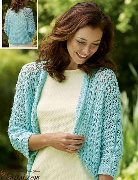 Lace Shrug Knitting Pattern