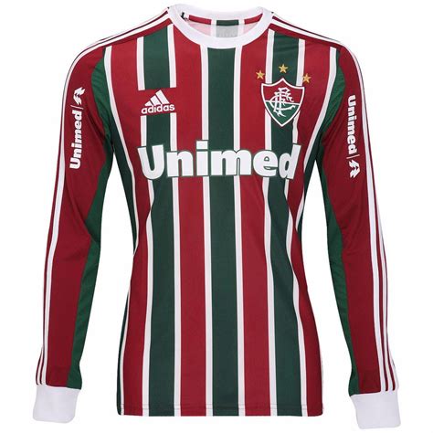 Descubra a melhor forma de comprar online. Camisa Fluminense Manga Longa 2014 adidas C/ Nota Fiscal ...