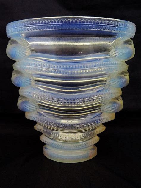 Sold Price René Lalique A Saint Marc Opalescent Glass Vase