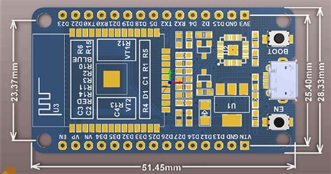 Esp32 Development Board Low Power Consumption Esp Wroom 32 Esp 32s