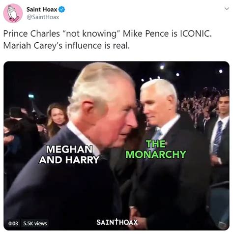 It didn't go well, and the internet responded brilliantly. Twitter erupts with hilarious memes after Prince Charles ...