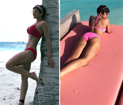 hot mandira bedi sets new beach goals in these bikini photos from her maldives vacation