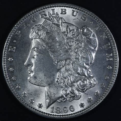 United States Of America Silver Dollar 1896