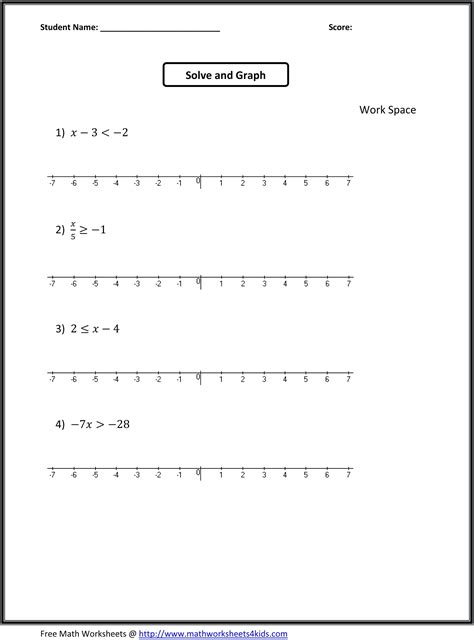 Answers are provided for ease of 1 and 3. 7Th Grade Math Worksheets Free Printable With Answers | Worksheets & Wiring Diagrams
