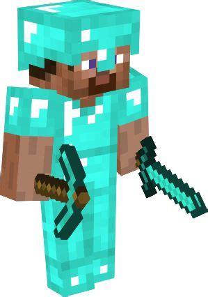 Learn how to make armor support in minecraft and see more tips on how to take advantage of it. Diamond Armor Steve | Nova Skin | Armor minecraft ...