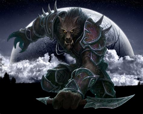 🔥 Download World Of Warcraft Worgen Warlock Game New Hd Wallpaper By