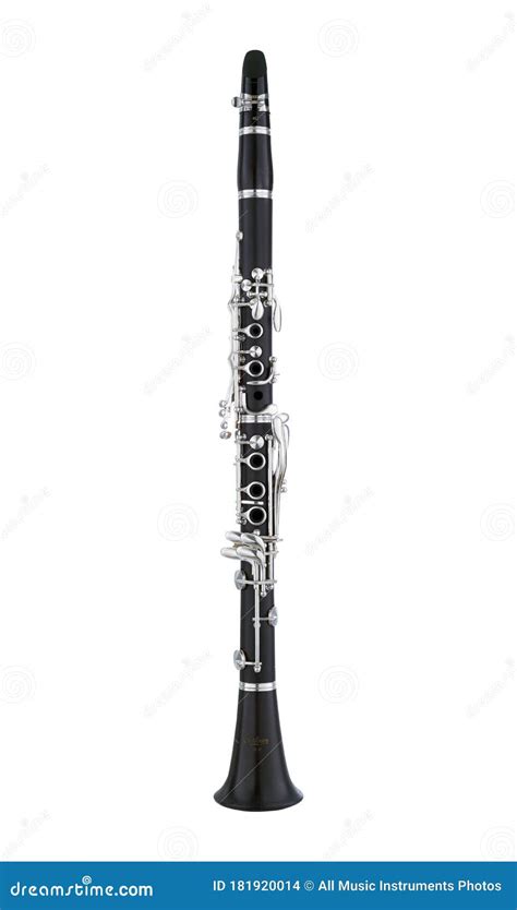 Clarinet Clarinets Woodwinds Music Instrument Isolated On White