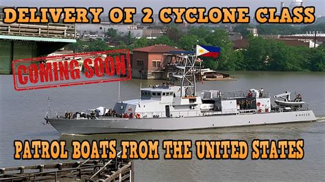 Latest Update On The Delivery Of 2 Cyclone Class Patrol Boats From The