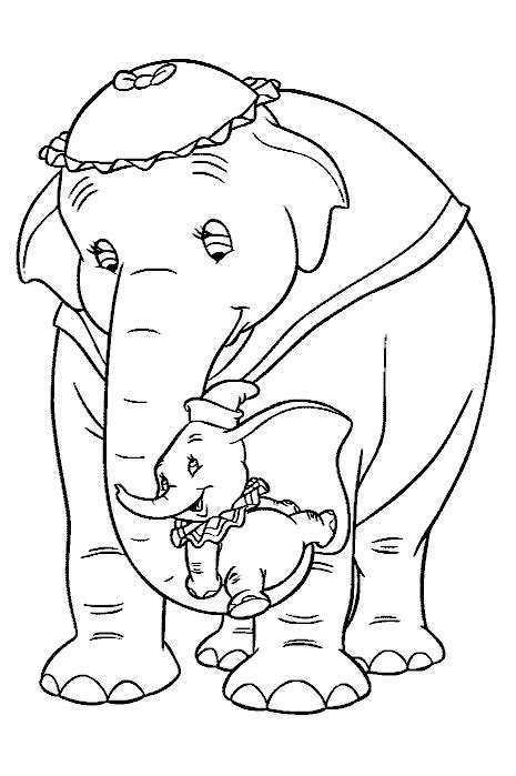 Dumbo 4 Bojanke Za Djecu Za Printanje I Bojanje