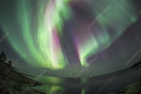 Aurora Borealis Over Finland Stock Image C0476548 Science Photo