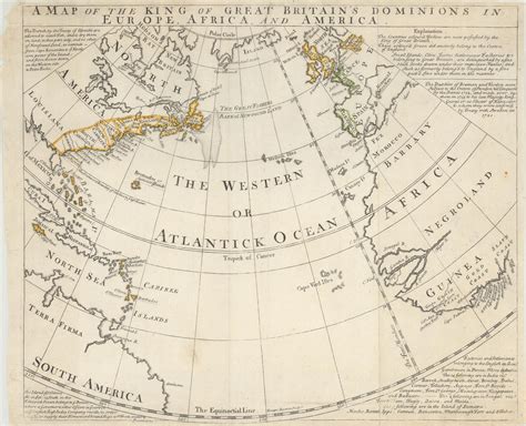 18th Century North America Map United States Map
