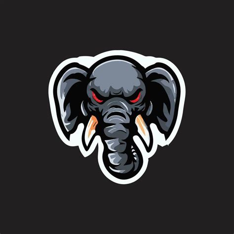Elephant Mascot Logo Design 23834026 Vector Art At Vecteezy