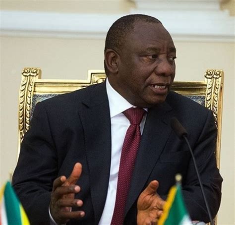 African national congress (anc) leader cyril ramaphosa has been sworn in as south africa's new president, following his predecessor jacob zuma's departure wednesday night after a. South African President Cyril Ramaphosa Warns Against Job ...