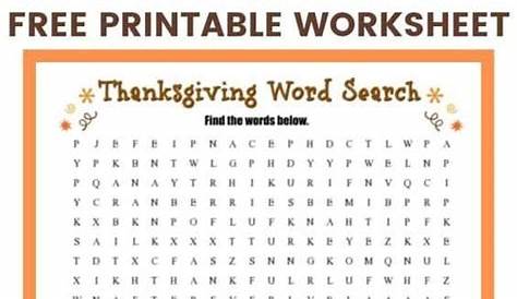 Pin by Norma McCullen on Games | Thanksgiving words, Thanksgiving word