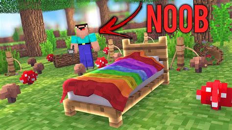 Minecraft Noob Vs Bed Wars Youtube