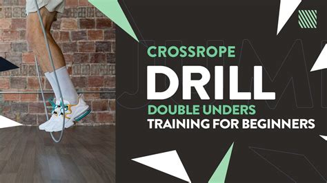 Double Under Jump Rope Drills For Beginners Crossrope Youtube