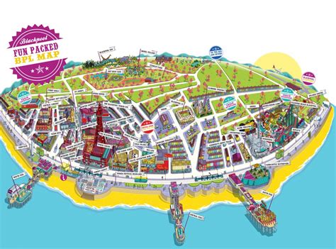 Explore Our Map Blackpool Zoo Blackpool Tourist Map Printable