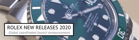 Rolex New Releases 2020 Date Announced