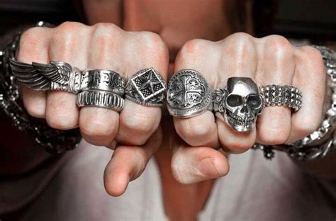 Pin On Biker Rings