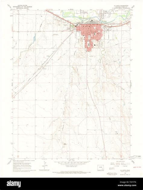 La Junta Colorado Map Hi Res Stock Photography And Images Alamy