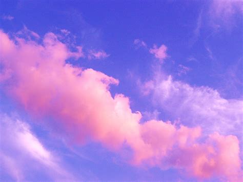 Pink Clouds Computer Wallpaper