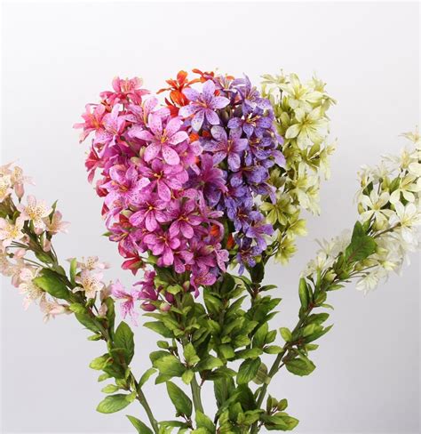 Your choice of silk flowers depends on how you will use them. High Quality Wholesale Silk Flowers Artificial Wisteria ...