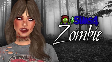 The Sims 4 Create A Sim Halloween Cas Zombie Youtube