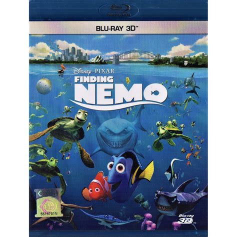 Finding Nemo Bluray Blu Ray 3 D Shopee Malaysia