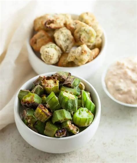 Air Fryer Frozen Okra In Minutes Or Less
