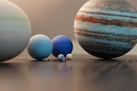 Tiny Realistic 3d Printed Solar System Fubiz Media