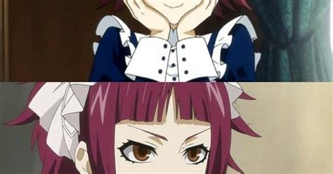 Black Butler Mey Rin With And Without Her Glasses Her Eyes Are Just Incredible Black Butler