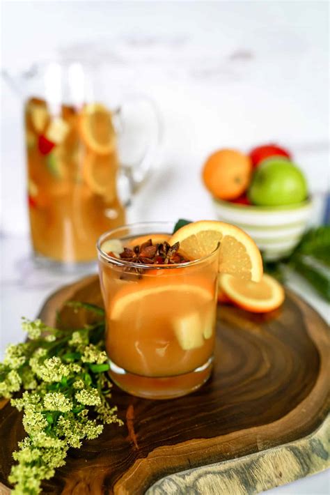 Autumn Spiced Rum Punch Amazing Fall Cocktail A Lily Love Affair