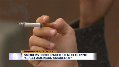44th annual great american smokeout on thursday