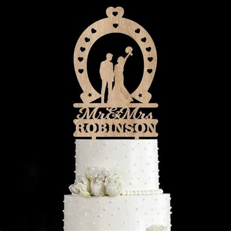 Customizable 8 Different Wedding Cakes Topper Svg Cdr Dxf Etsy