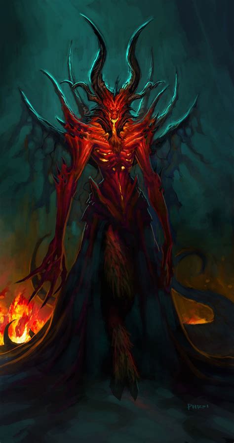 Diablo Concept Characters And Art Diablo Iii Demon Art Fantasy