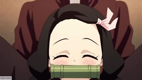 demon slayer why is nezuko s mouth covered