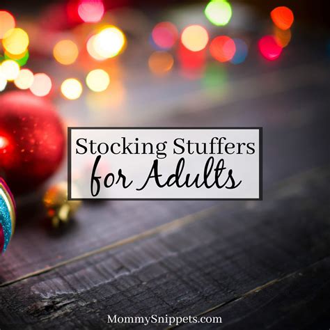 20 Of The Best Stocking Stuffers For Adults
