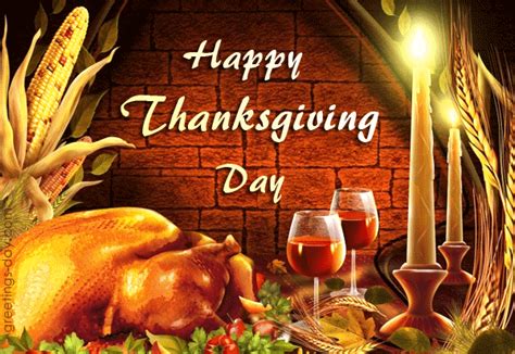 Happy Thanksgiving Day Animated And 3d  Cards And Image For Whatsapp