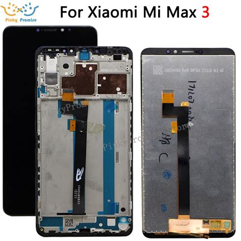 For Xiaomi Mi Max LCD Display Touch Screen New Digitizer Glass Panel Replacement Lcd For