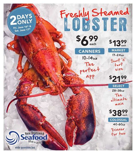 Longo's Lobster Fest 2-Days Flyer June 16 & 17 Canada
