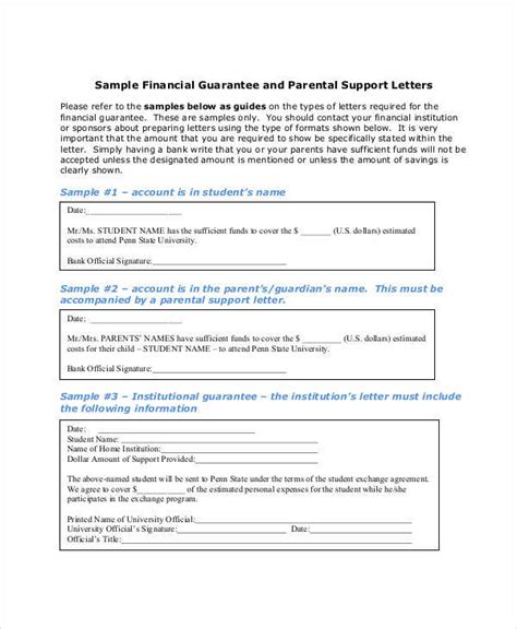 Free 35 Letter Of Support Samples In Pdf Ms Word