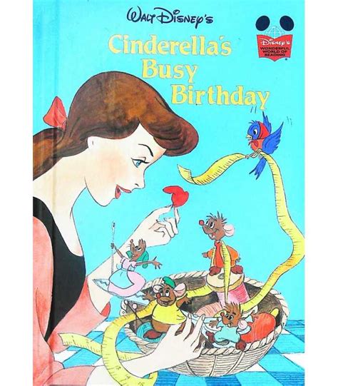 Cinderellas Busy Birthday Disneys Wonderful World Of Reading