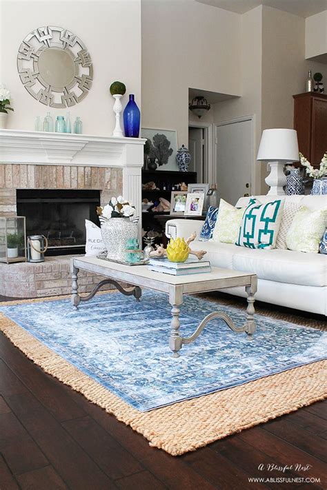 How To Layer Rugs Like A Pro Design Tips By A Blissful Nest Layered