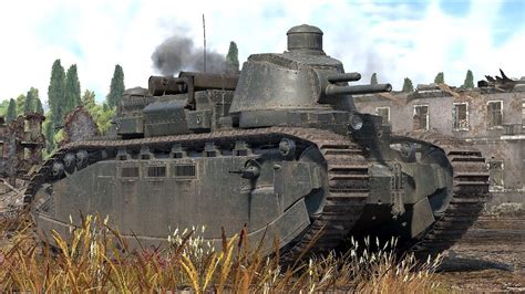 Char 2c Superheavy French Tank Gameplay War Thunder Youtube