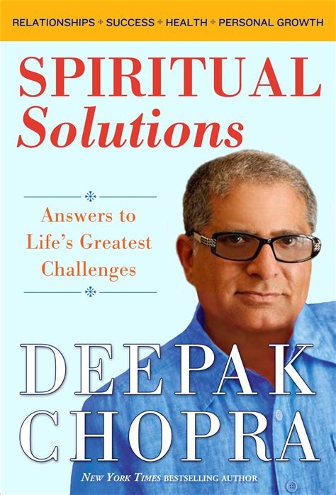 Groundbreaking New Release From Deepak Chopra Answer To Life