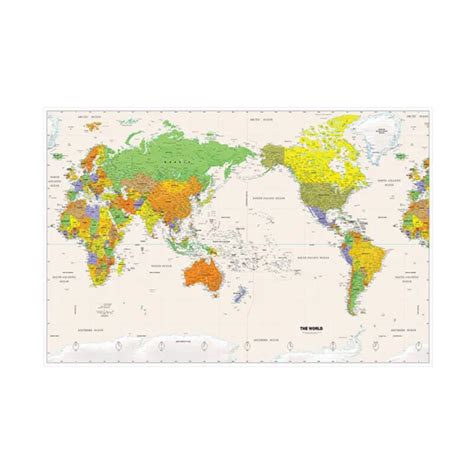 Weltkarte Poster Landkarte Karten Riesenposter Posterformat Wanddeko Cm Eur