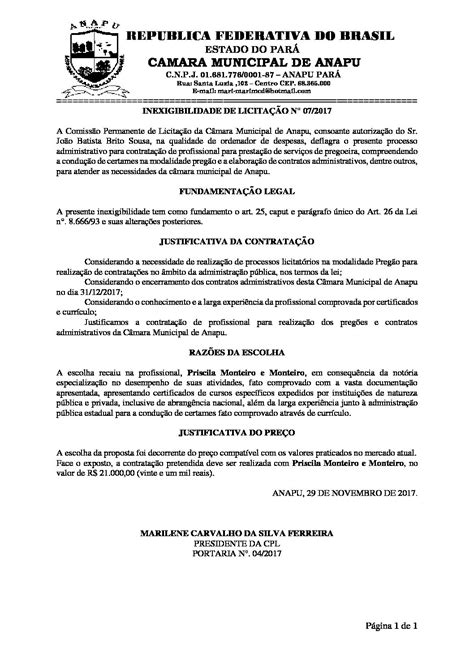 Termo De Referencia Prefeitura Municipal De Anapu Gestão 2021 2024